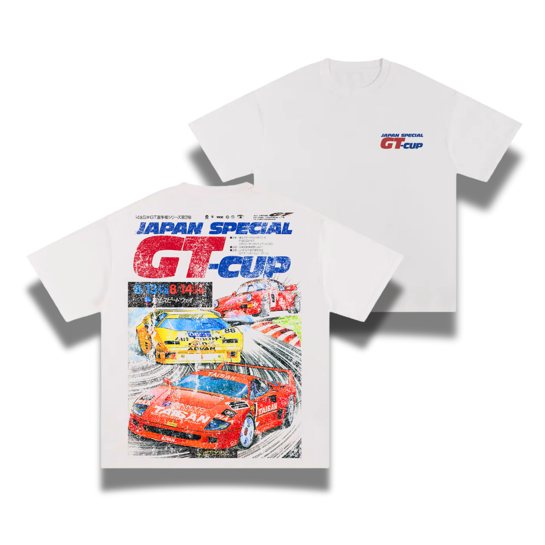 'Japan Special GT Cup' Retro Graphic Tee