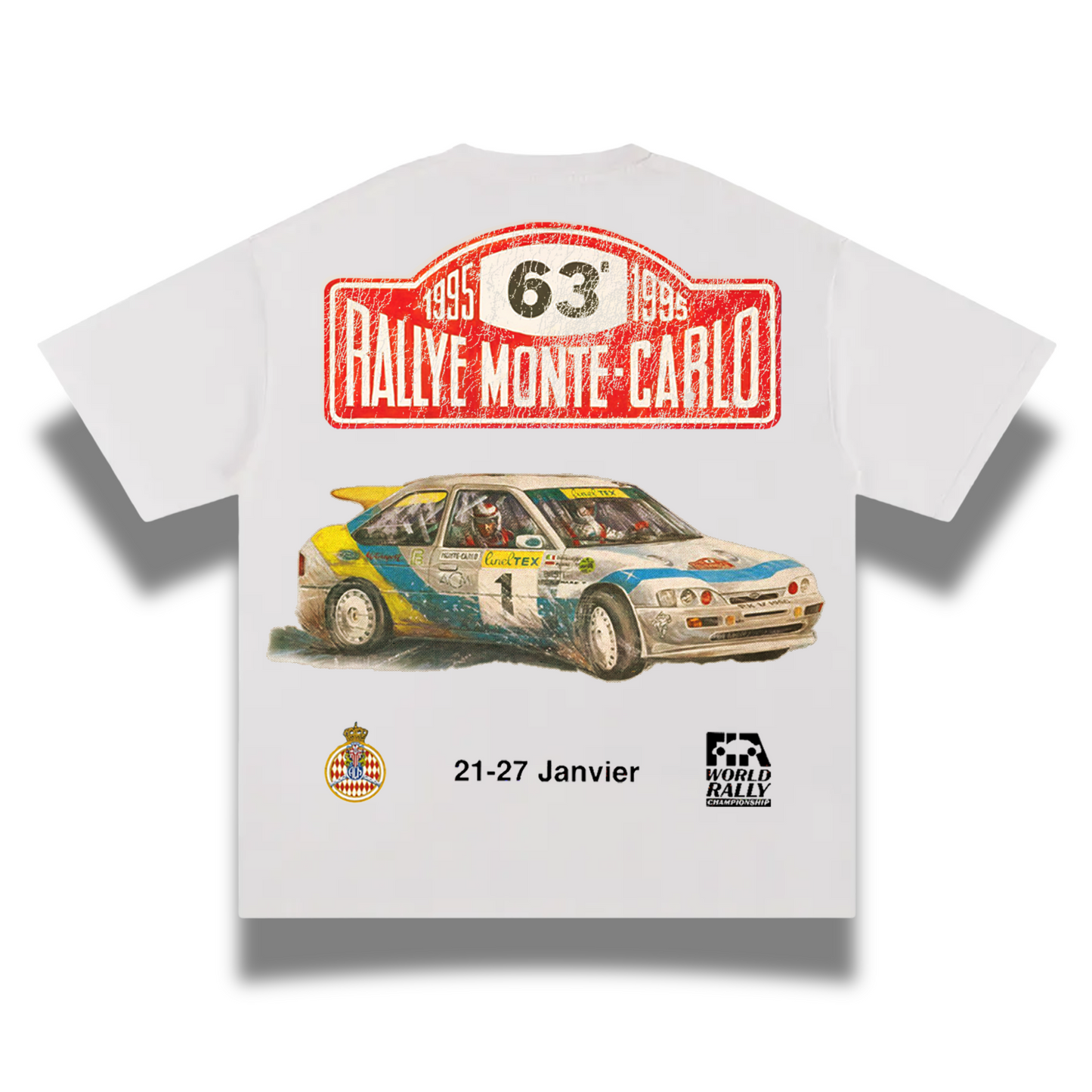 Retro '95 Rallye Monte Carlo Graphic Tee