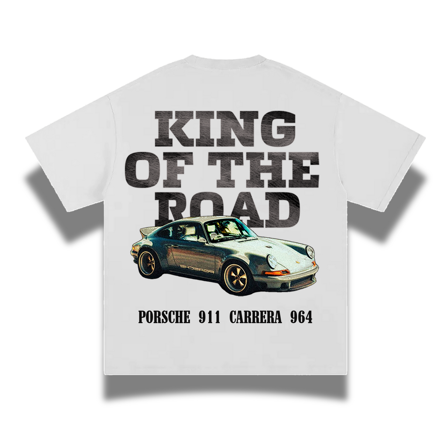 'King Of The Road' 911 Retro Graphic Tee
