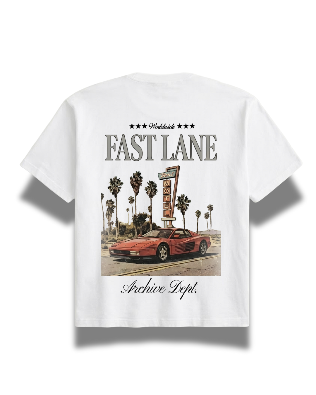 'Fast Lane' Graphic tee