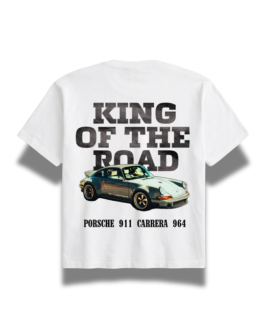 'King Of The Road' 911 Retro Graphic Tee