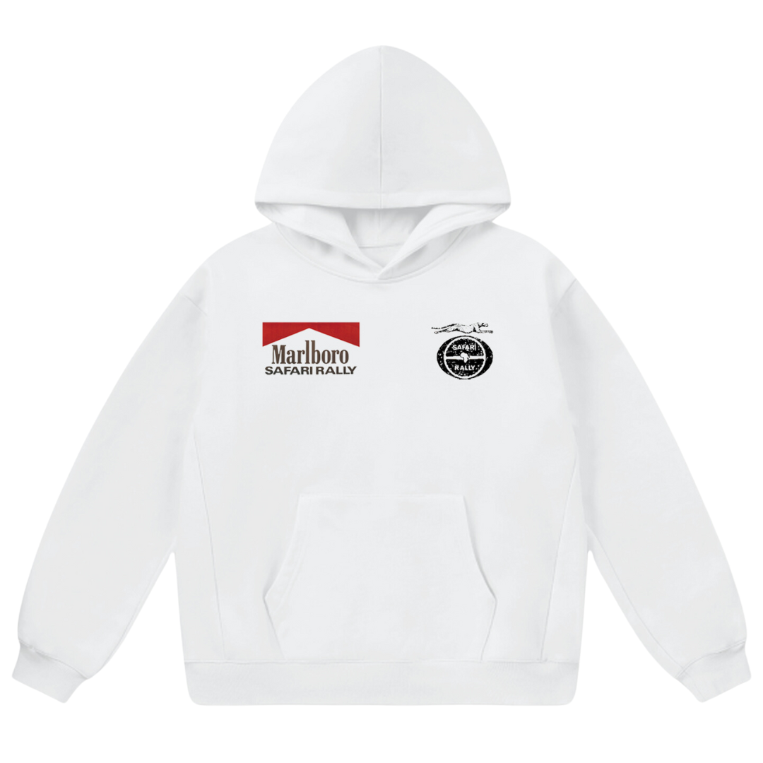 1983 Retro Safari Rally Graphic Hoodie