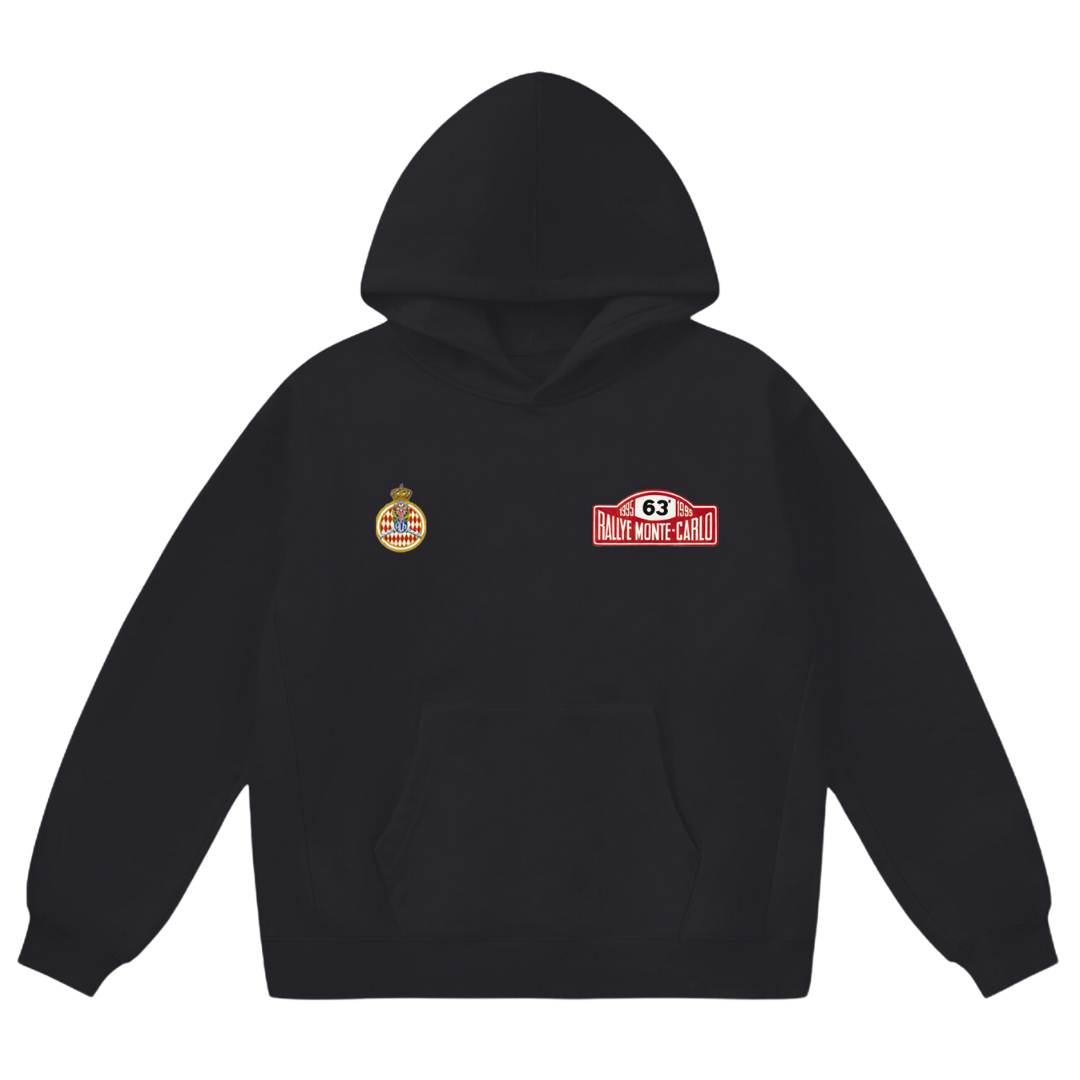 Retro '95 Rallye Monte Carlo Graphic Hoodie