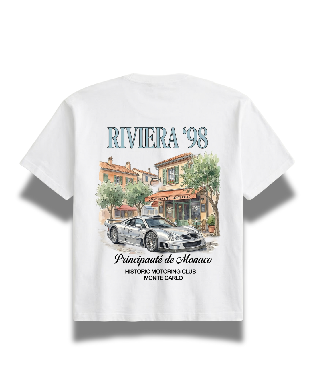 'Riviera '98' Graphic Tee