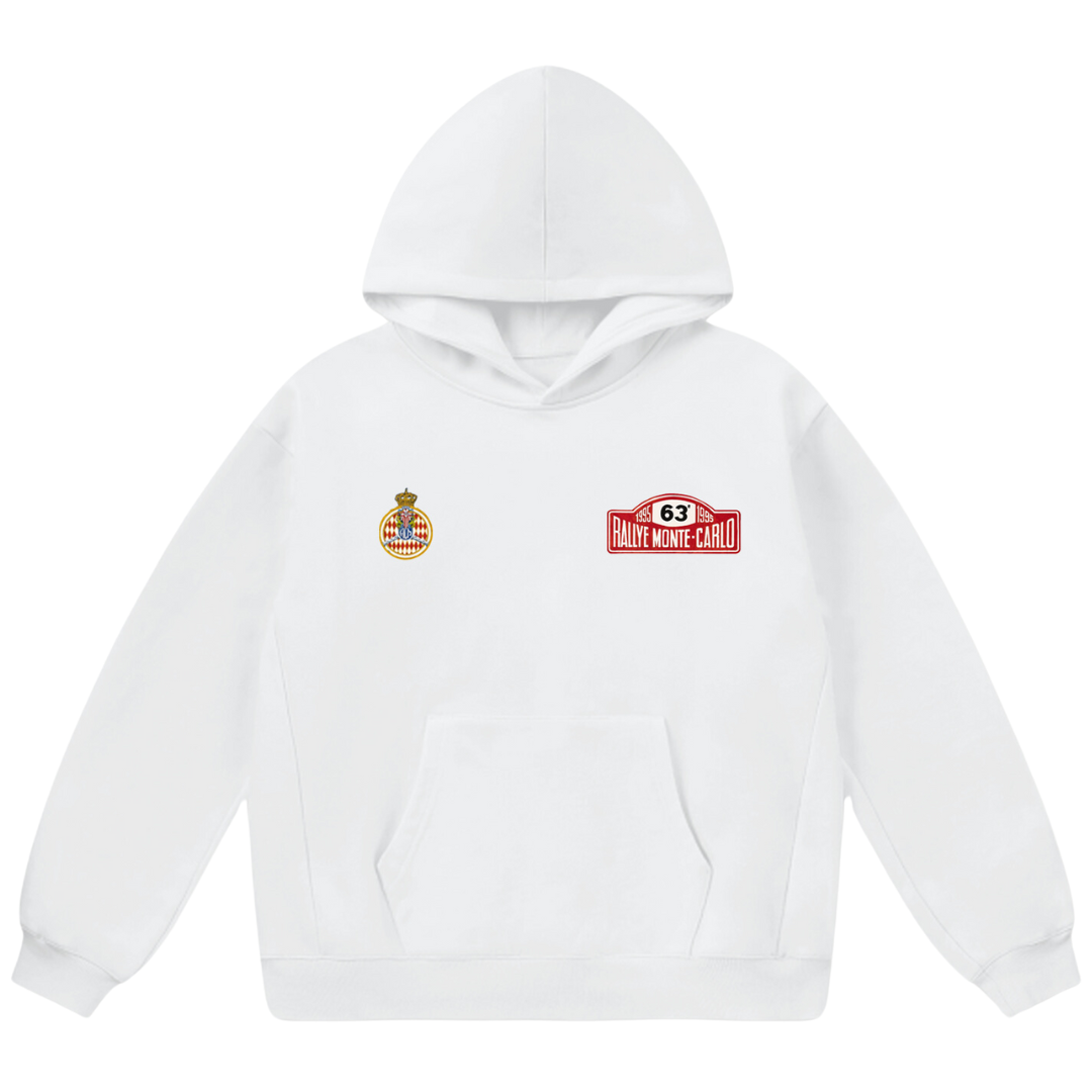 Retro '95 Rallye Monte Carlo Graphic Hoodie