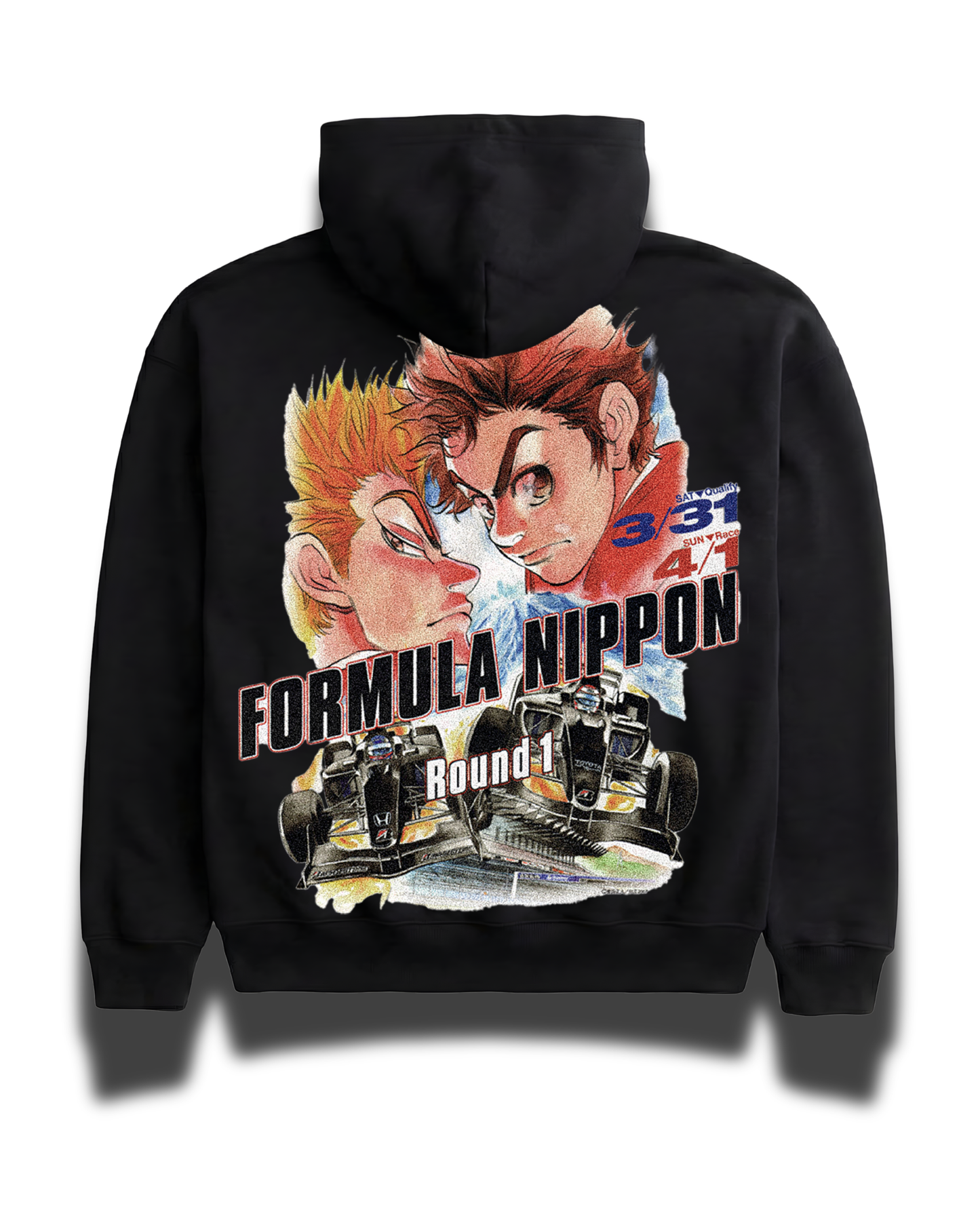 'Formula Nippon' Graphic Hoodie