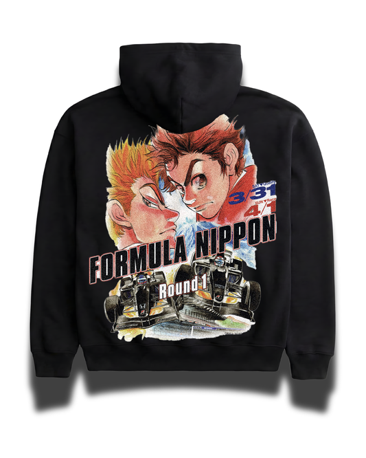 'Formula Nippon' Graphic Hoodie