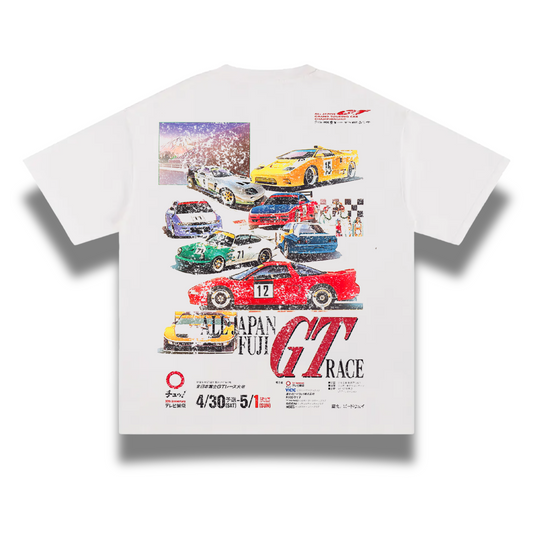 Japan GT Vintage-Style Graphic Tee
