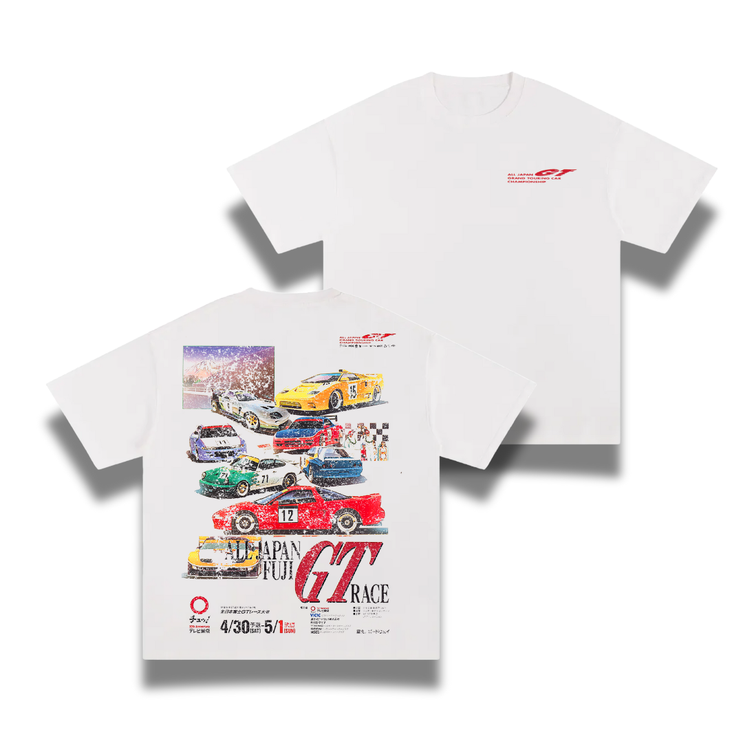 Japan GT Vintage-Style Graphic Tee