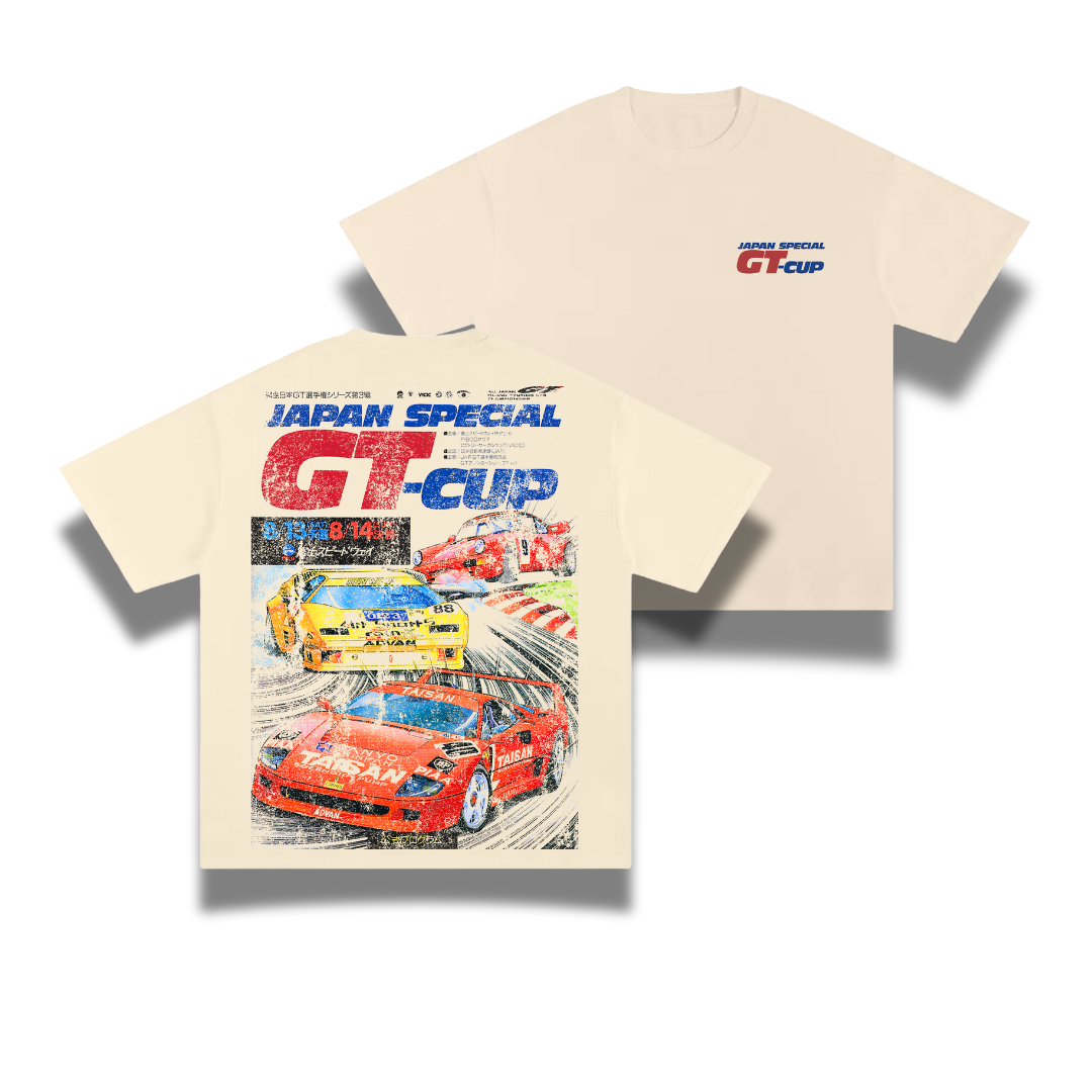 'Japan Special GT Cup' Retro Graphic Tee