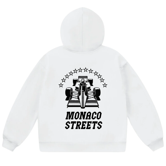 Monaco Streets F1 Racecar Graphic Hoodie