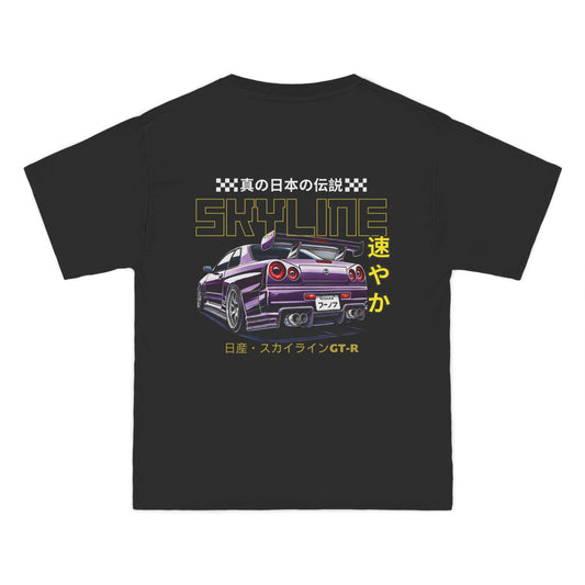 Skyline GTR Purple/Yellow Graphic Tee