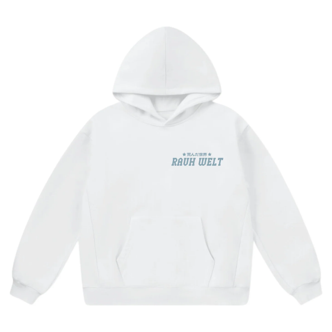 Rauh Welt 911 Baby Blue Graphic Hoodie