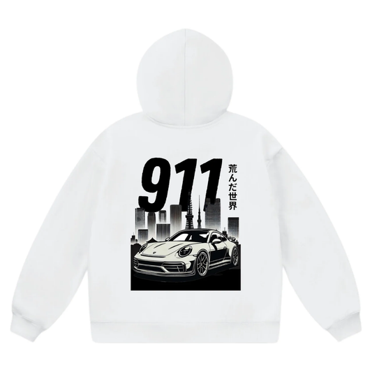 Tokyo Streets 911 Graphic Hoodie